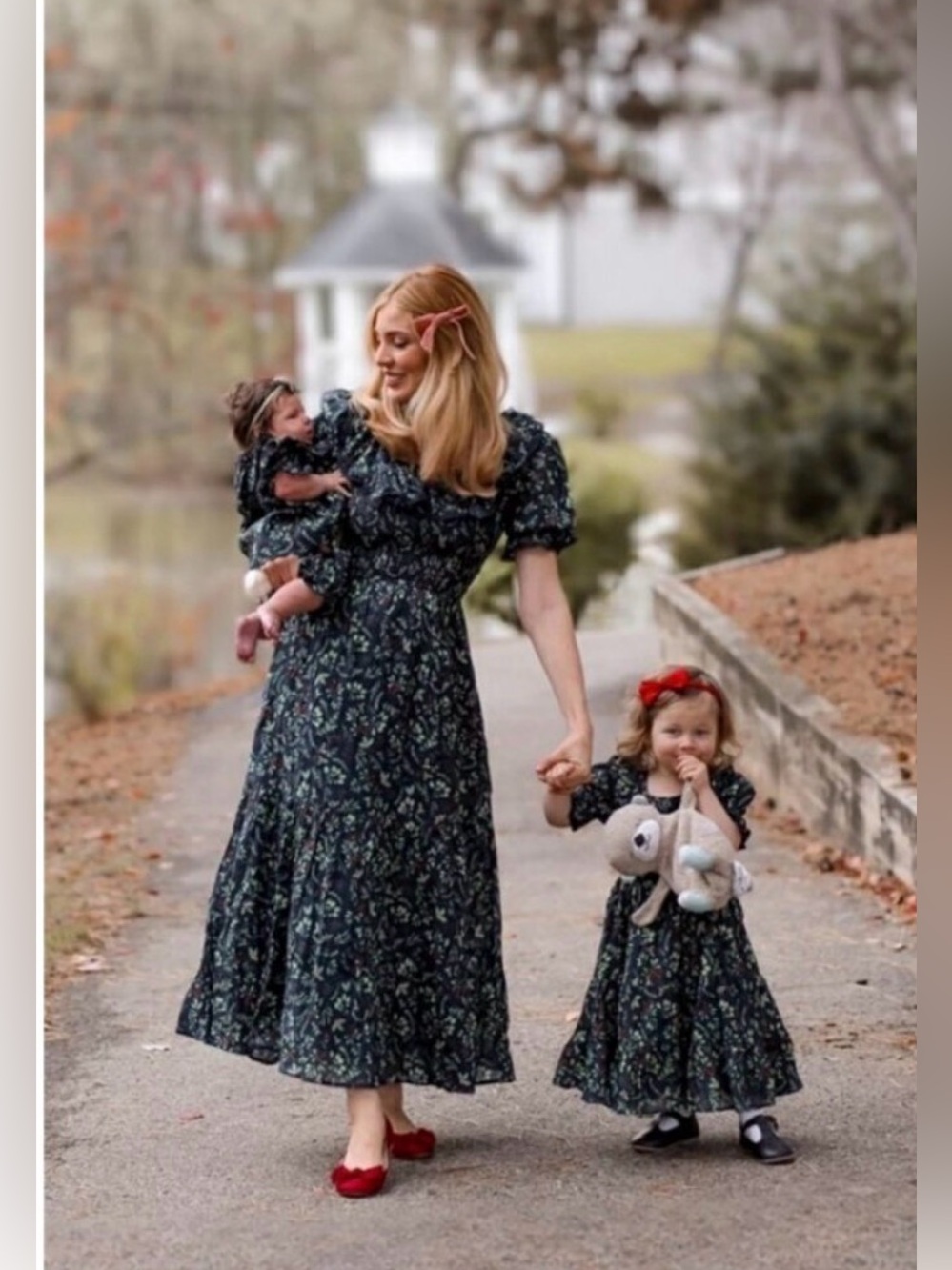 Ivy City Co Gracie dress in holly